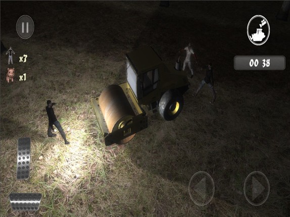 Zombies vs. Steamroller + Bulldozer : Puppy Rescue 3D Racing Simulator screenshot