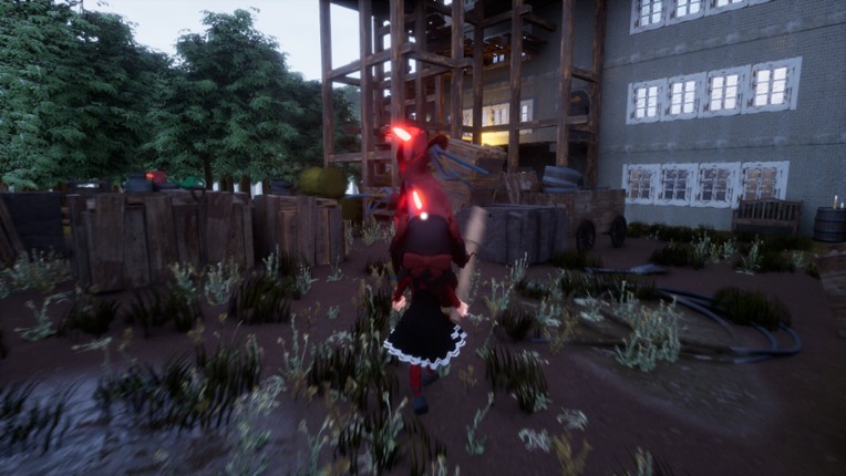 幽霊屋敷と猫の家 screenshot