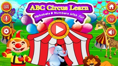 ABC Circus - Alphabets &amp; Numbers Image