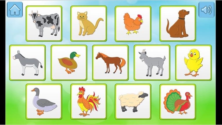 Animals-Kids Learning Memory screenshot