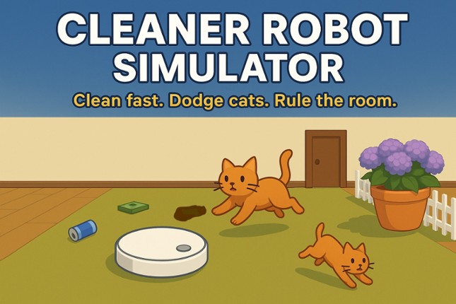 Cleaner Robot Simulator Image