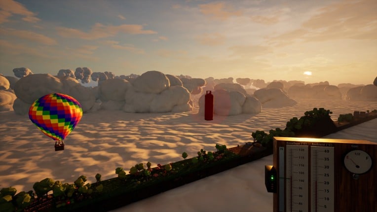 Endlessly side-scrolling Balloon Simulator 2024 screenshot