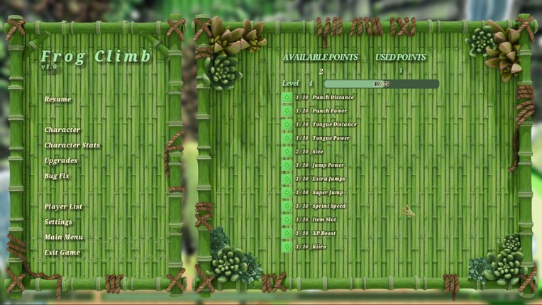 Frog Climb screenshot