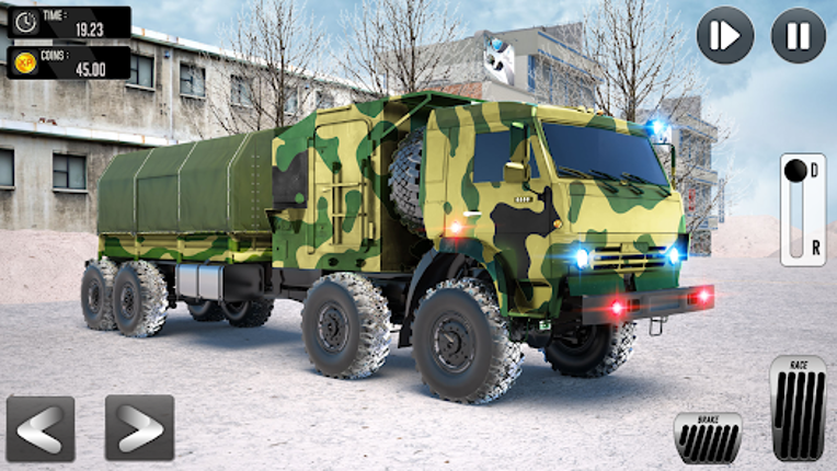 Army Simulator Truck games 3D screenshot