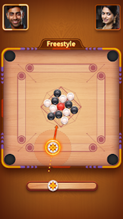 Carrom Plus-Disc Board Game Image