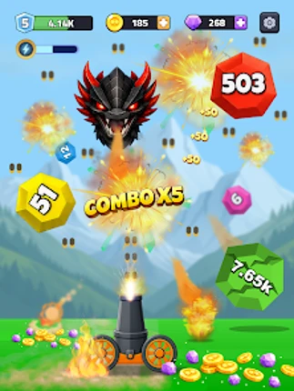 Number Blast: Cannon Shooter screenshot