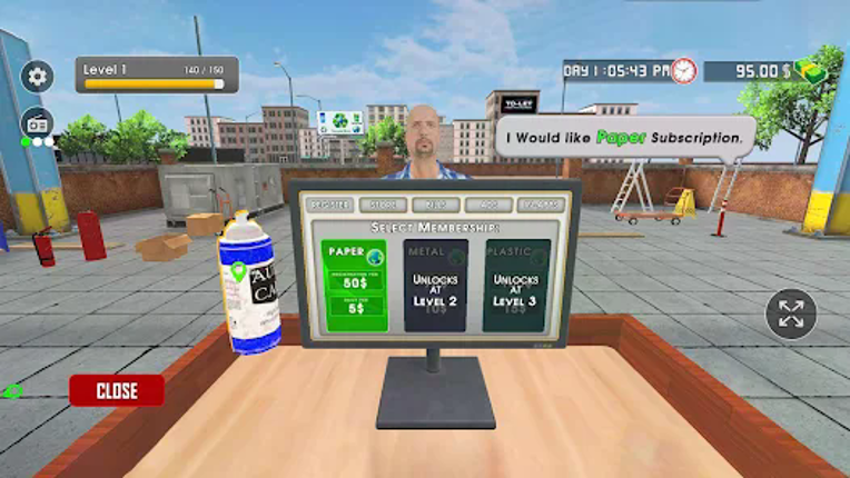 Trash Recycling Center screenshot