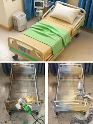 Shiny Ward - Hospital ASMR Image