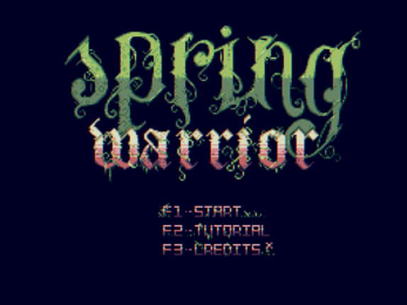 Spring Warrior (MSX) Image