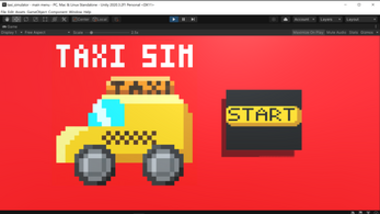 Taxi simulator [new 32-bit version] screenshot