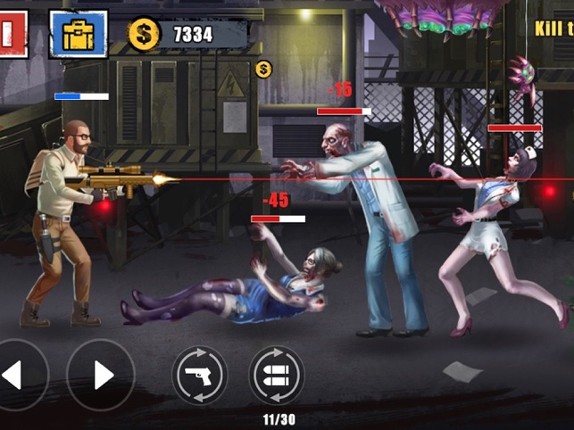 Gun Blood Zombies Building screenshot