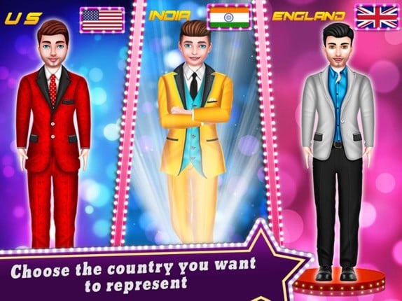 Mr World Competition Game screenshot