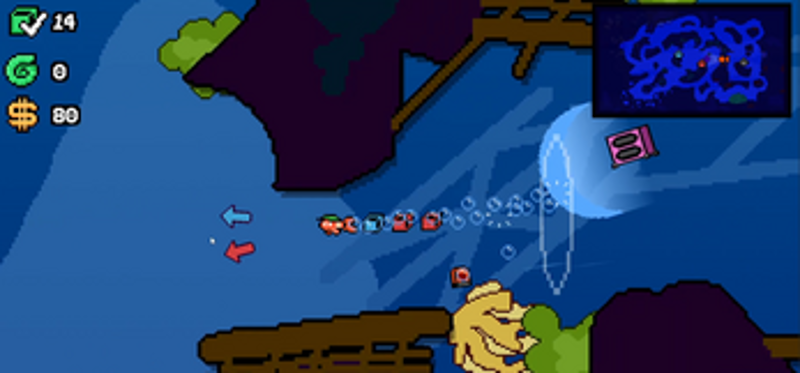 Parcel Fish Wave Ride screenshot