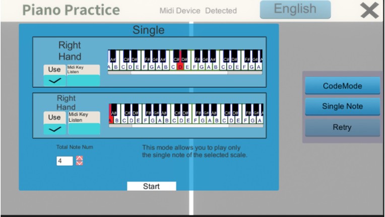 Piano Practice screenshot