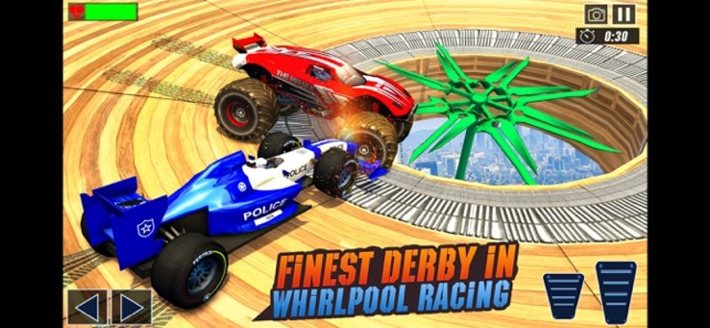 Police Formula Car Derby Games screenshot