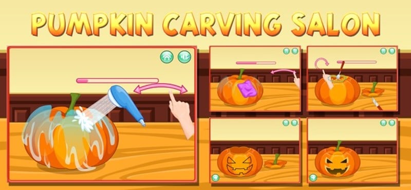 Pumpkin Carving Salon Sim screenshot