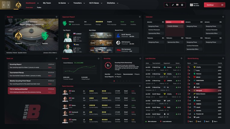 Rush B: Esports Manager Image