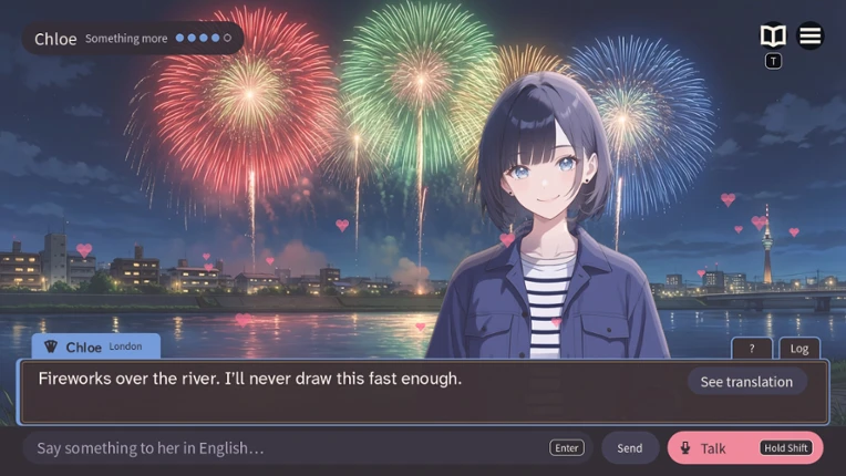 She Doesn't Speak My Language Image