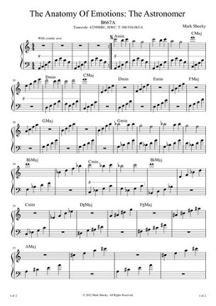 Sheet Music & Lyrics: The Anatomy Of Emotions Image