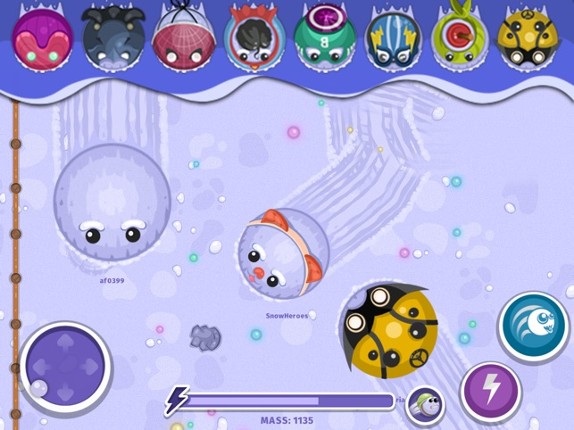 SnowHeroes.io screenshot