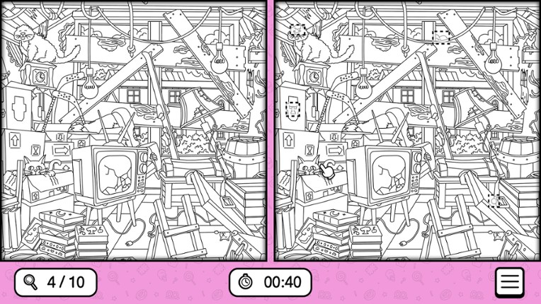 There's No Differences: Monsters screenshot