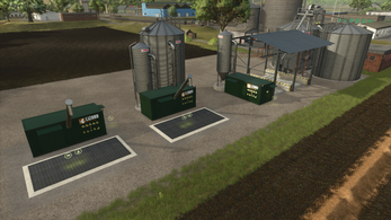 FS25 Tractor Swathing Image