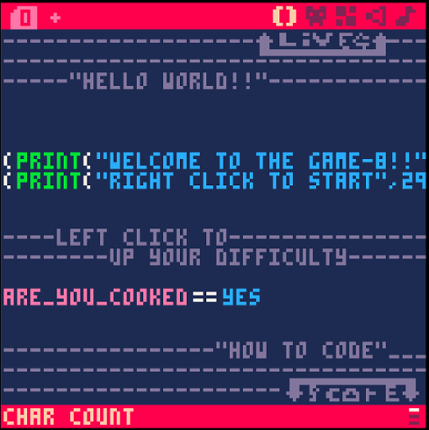 Game-8(pico-8 game) Image