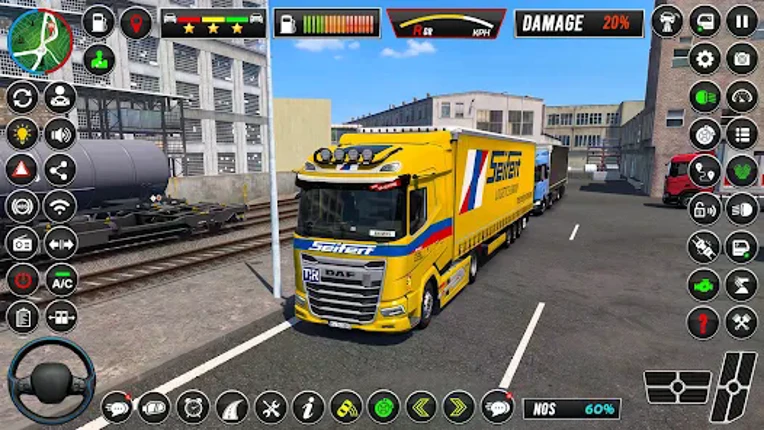 Euro Truck Drive Cargo Sim screenshot
