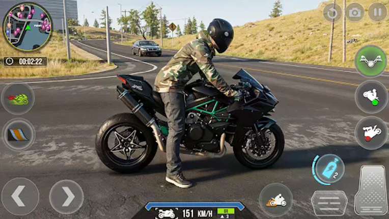 Real Bike Driving Racing Games screenshot