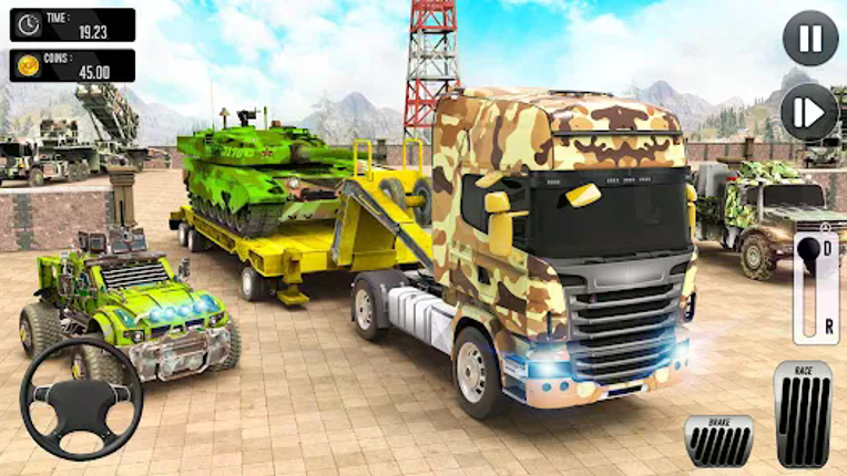 Army Simulator Truck games 3D screenshot
