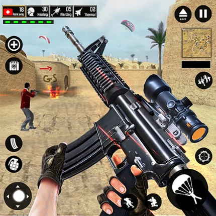 Modern Gun Shooting Fps Games Image