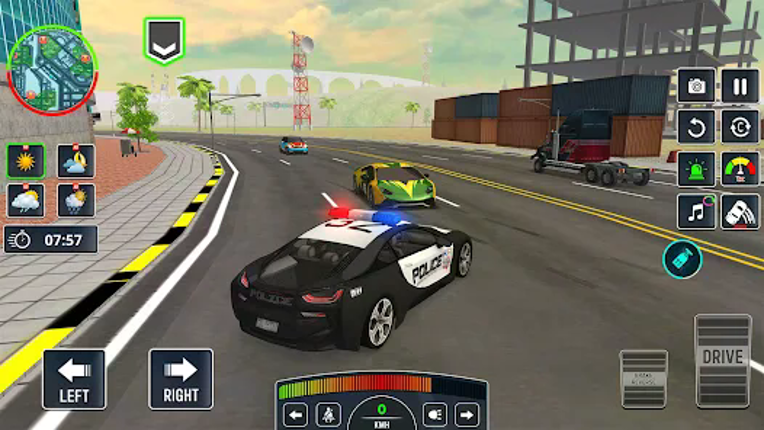 Cop Car Chase 3D : Police Game Image