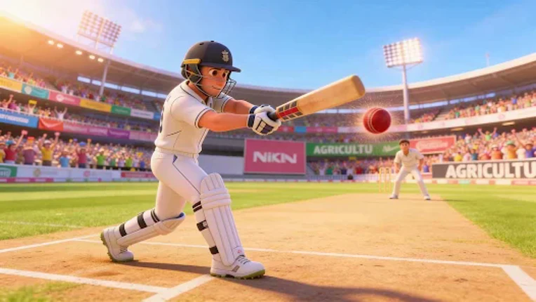 Cricket Match Legends: T20 3D Image