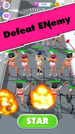 Girl Warrior: Fight Power War Image