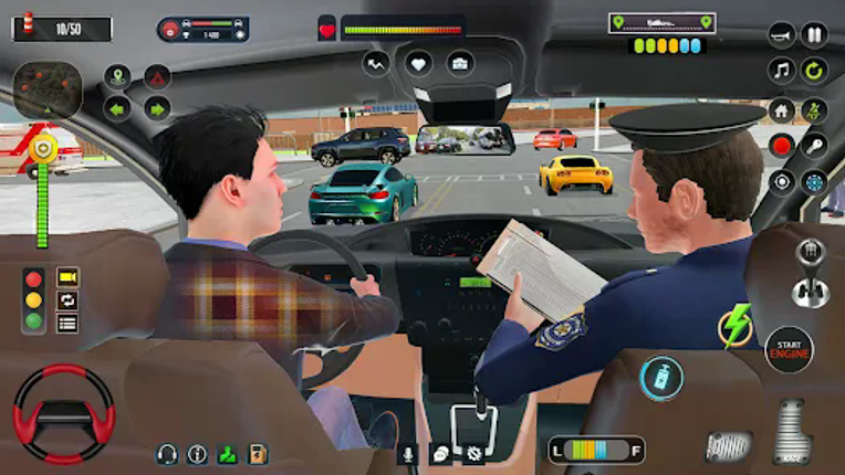 American car driving games screenshot