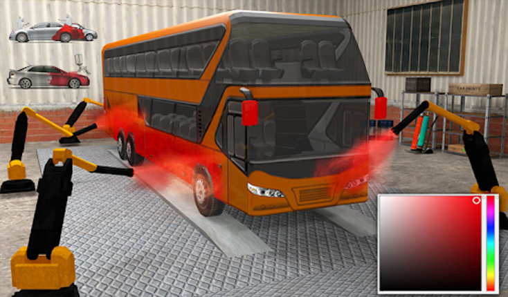 Gas Station Bus Parking Games screenshot