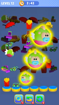 3D Toys Match: Brain Out Ultra screenshot