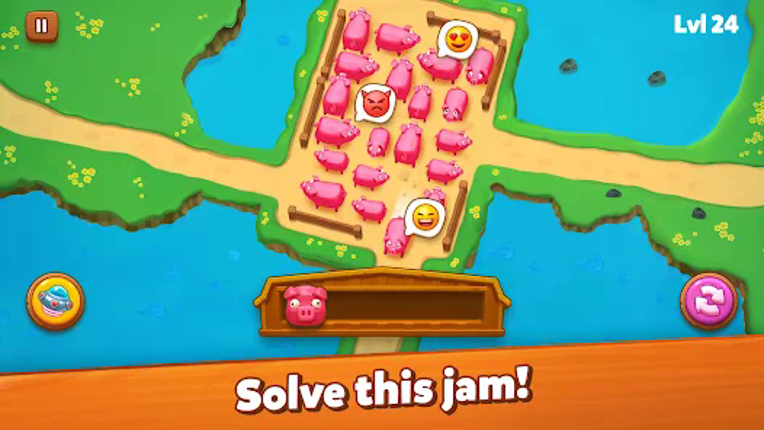 Farm Jam: Animal Parking Game screenshot