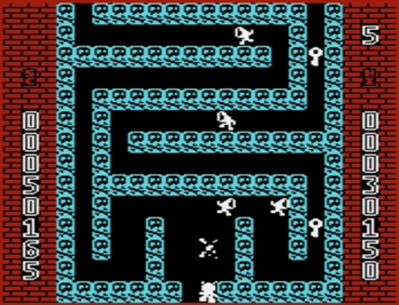 Escape 2020 (Vic 20) screenshot