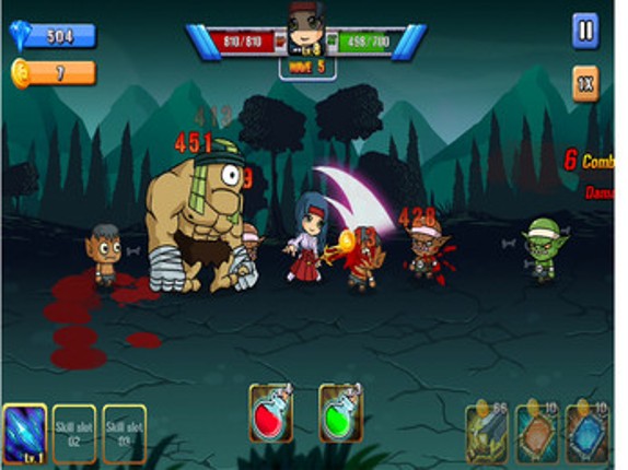 Monster Rush screenshot