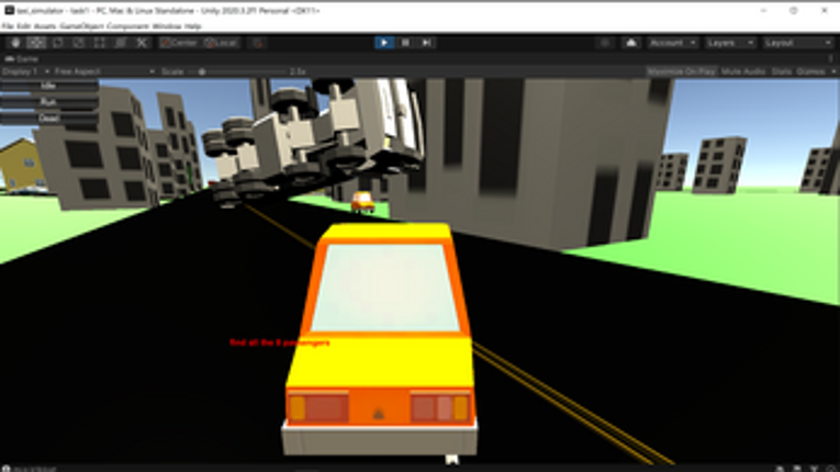 Taxi simulator [new 32-bit version] screenshot