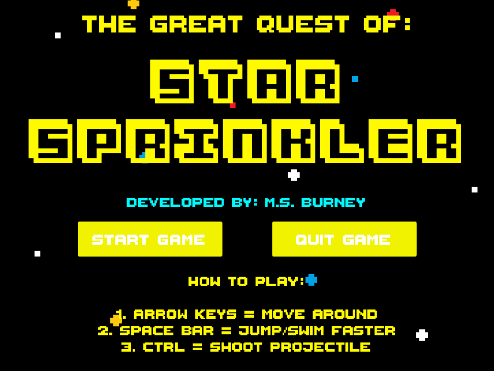 Games like The Great Quest of Star Sprinkler