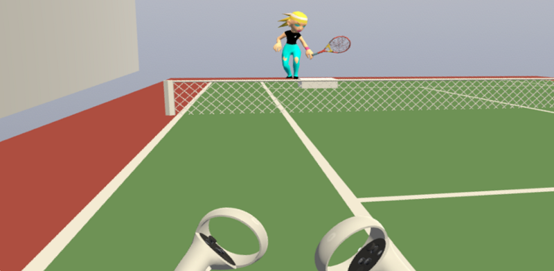 Virtual Reality Tennis and Soccer Image