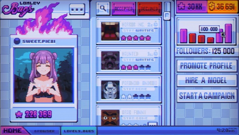 Lonely Bugs screenshot