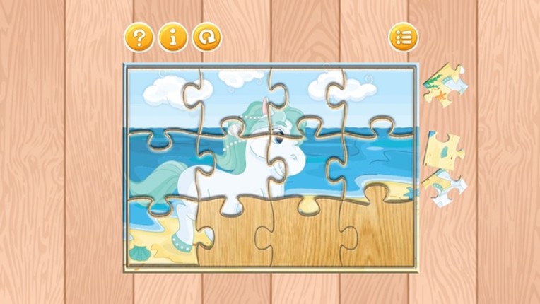 My Pony Princess Jigsaw Puzzles Games For Kids Image