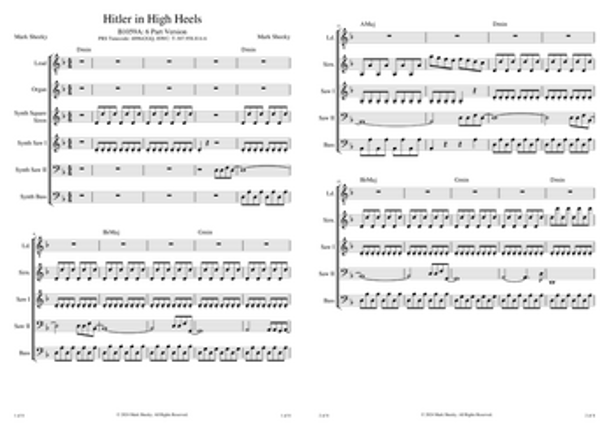 Sheet Music & Lyrics: Secret Electric Sorcery Image