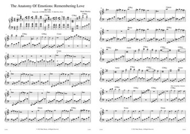 Sheet Music & Lyrics: The Anatomy Of Emotions Image