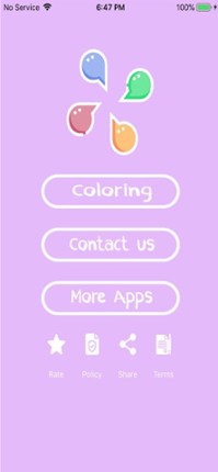 Anime & Manga Coloring Book screenshot