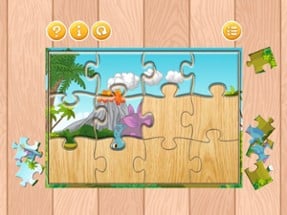 Dinosaur Jigsaw Kids Dino Puzzles Learning Games Image