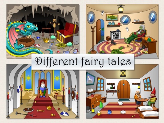Fantasy tidy up - fairy tale cleaning game screenshot